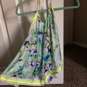 Express backless halter top XS